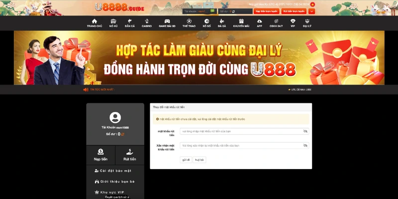 Thêm mật khẩu thanh toán